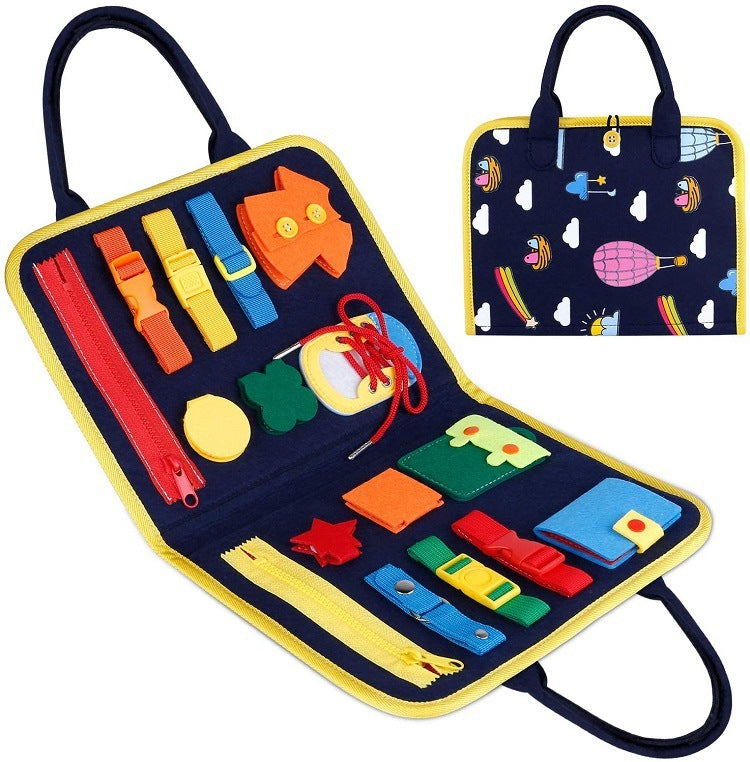 Busy Board Activity Book with Carry Handle