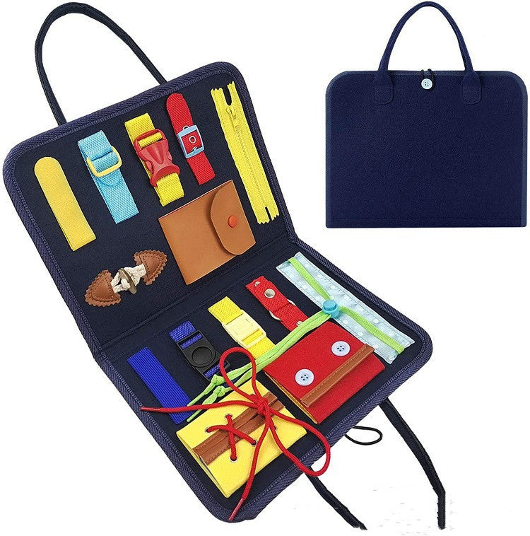 Busy Board Activity Book with Carry Handle