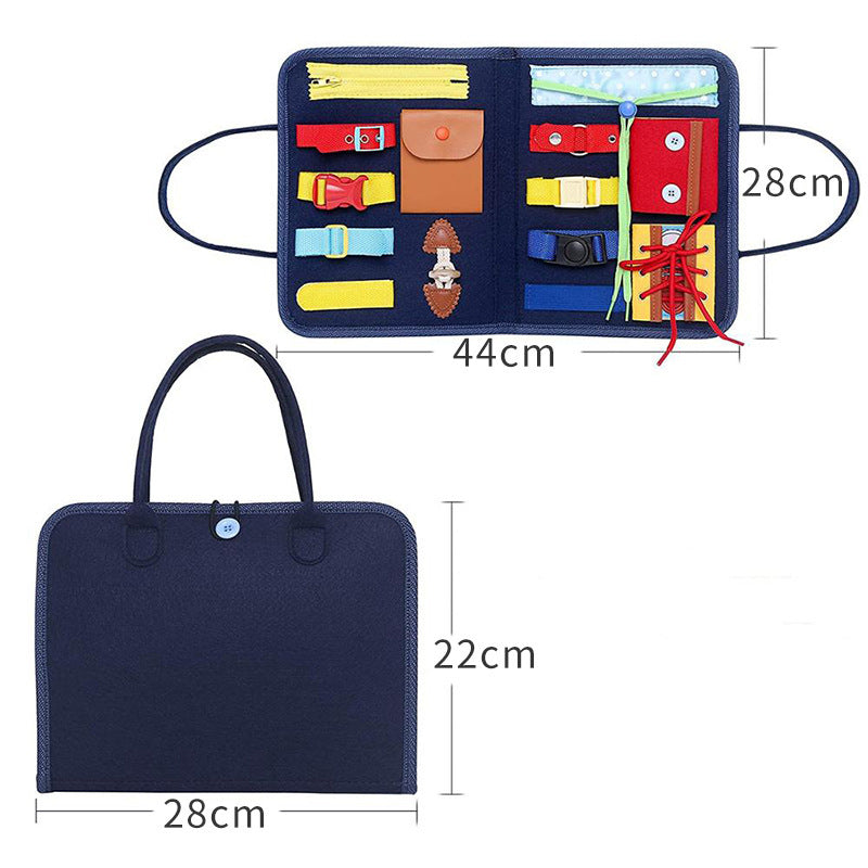 Busy Board Activity Book with Carry Handle