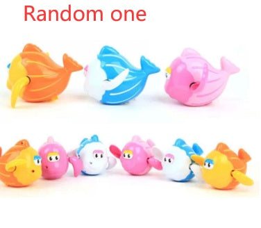 Wind-Up Swimming Turtle Bath Toy for Babies
