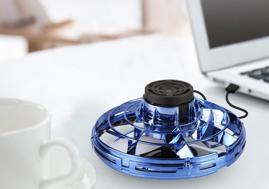 Flying Spinner Toy with LED Lights