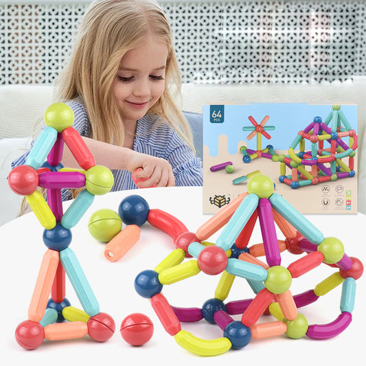 Magnetic Building Block Set for Kids