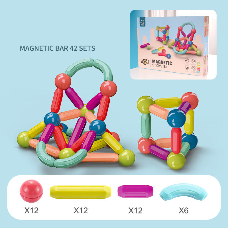 Magnetic Building Block Set for Kids