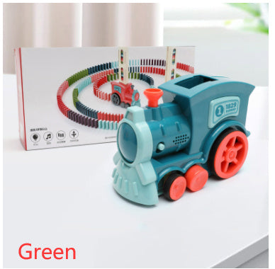 Automatic Domino Placing Train Set