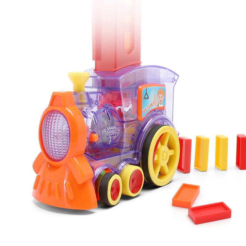 Automatic Domino Placing Train Set
