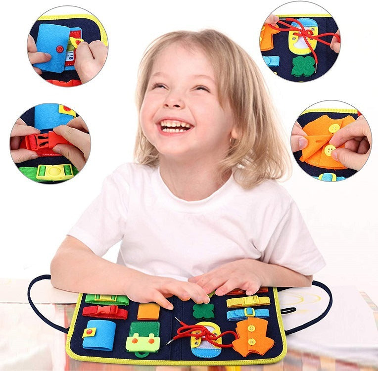Busy Board Activity Book with Carry Handle