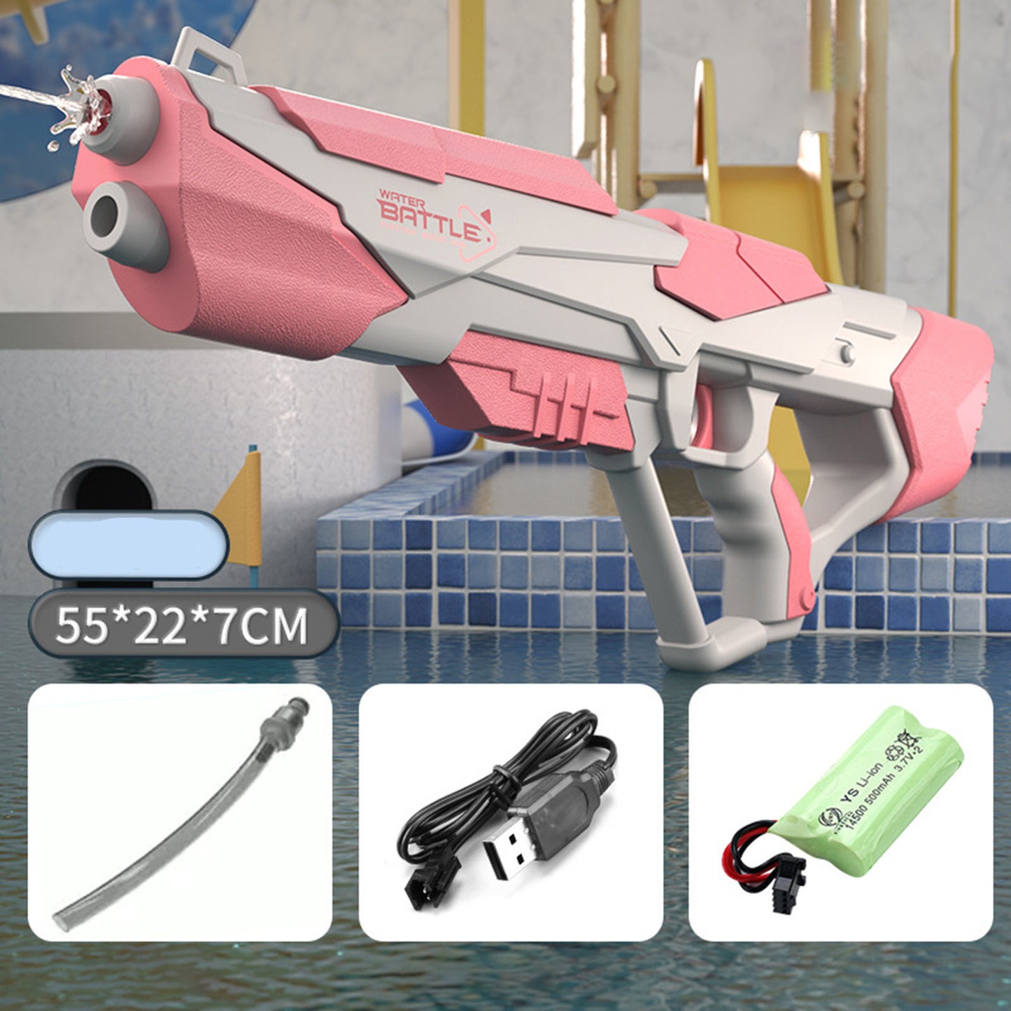 Electric Automatic Space Water Gun for Children