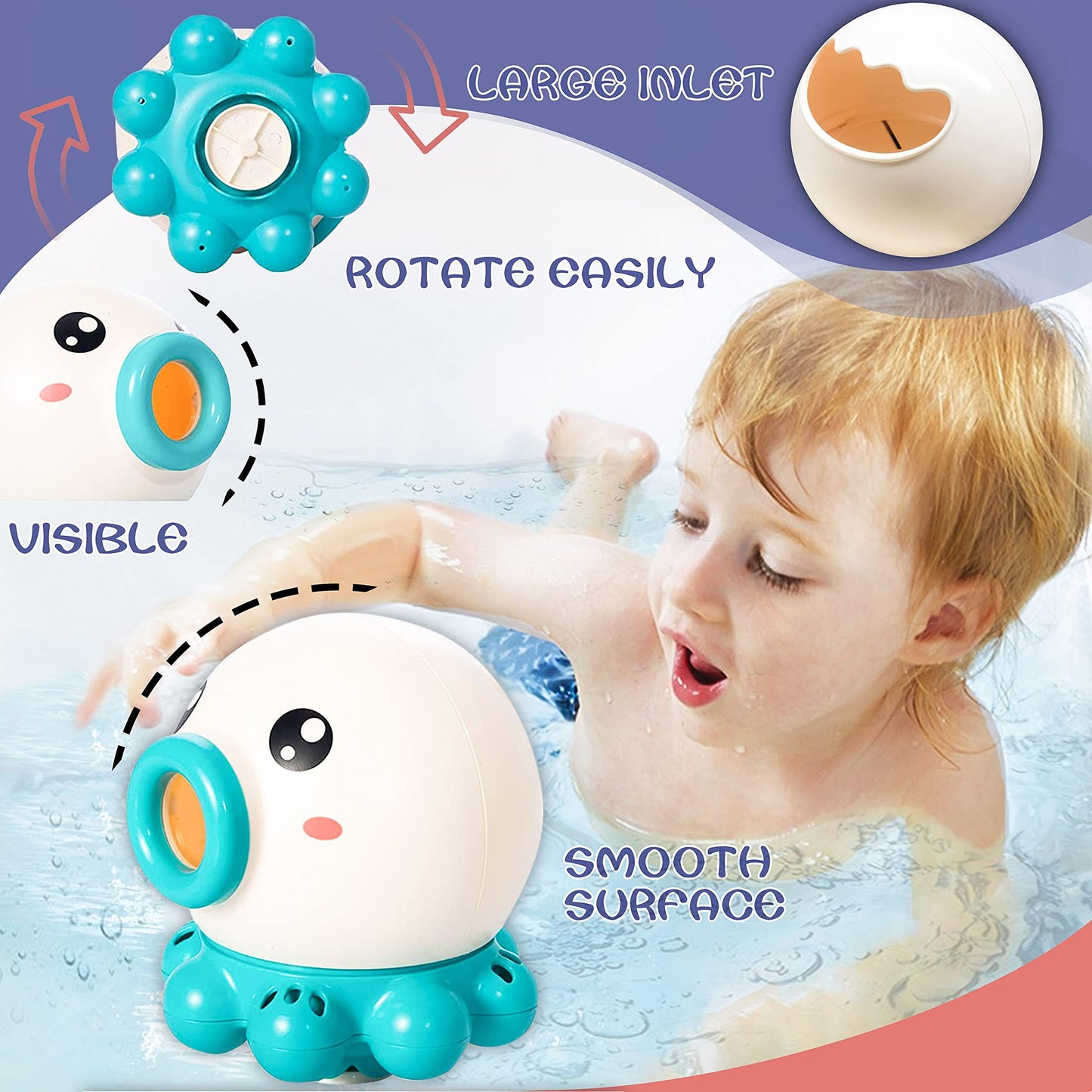Floating Octopus Bath Toy