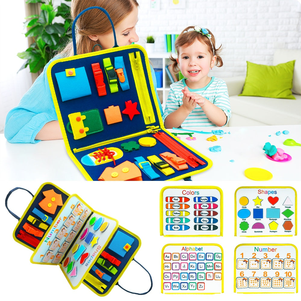 Busy Board Activity Book with Carry Handle