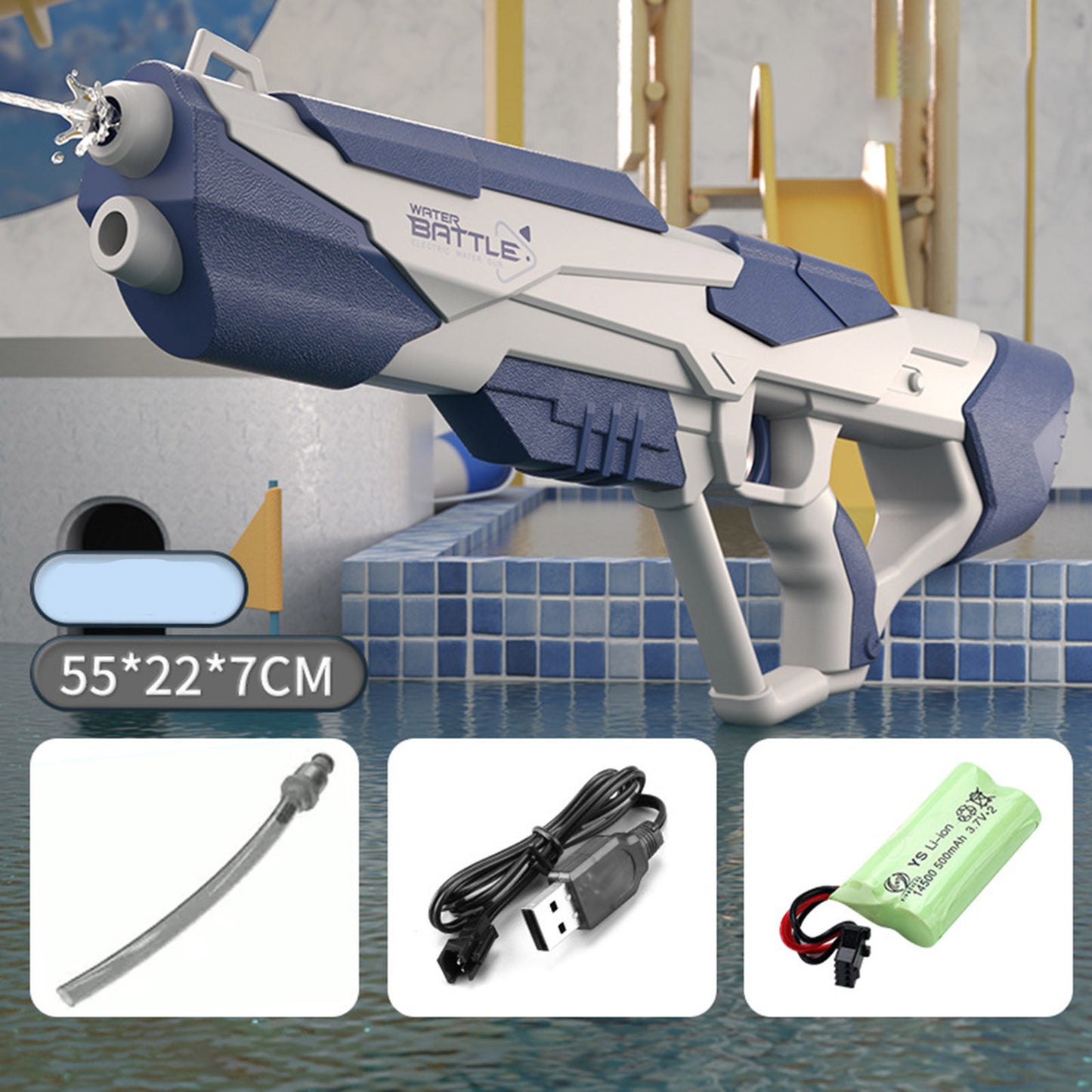 Electric Automatic Space Water Gun for Children