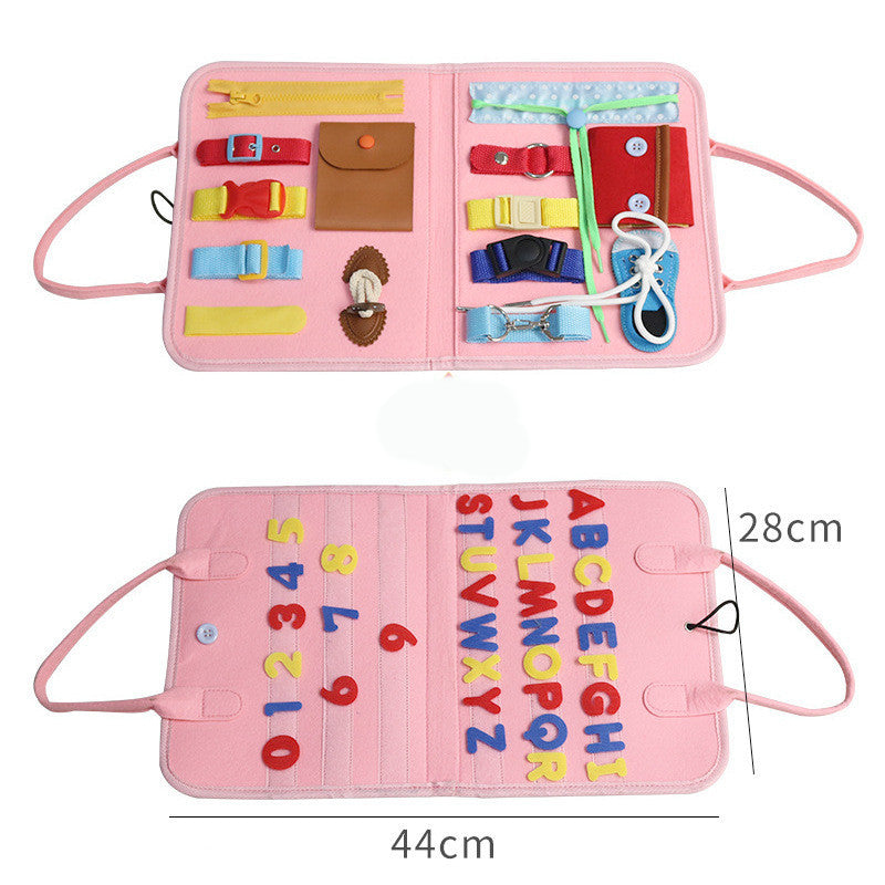 Busy Board Activity Book with Carry Handle