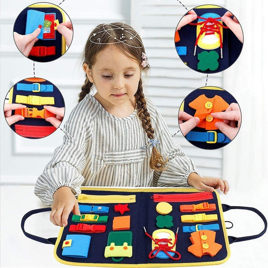 Busy Board Activity Book with Carry Handle