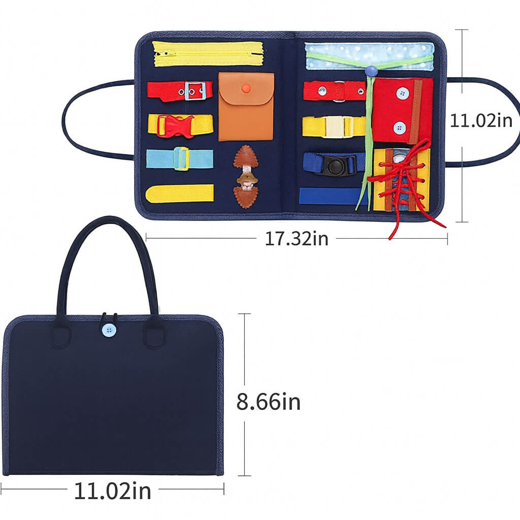 Busy Board Activity Book with Carry Handle