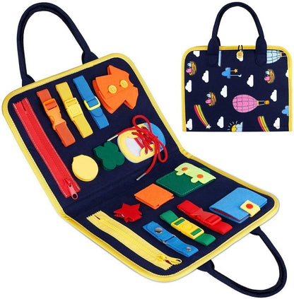 Busy Board Activity Book with Carry Handle