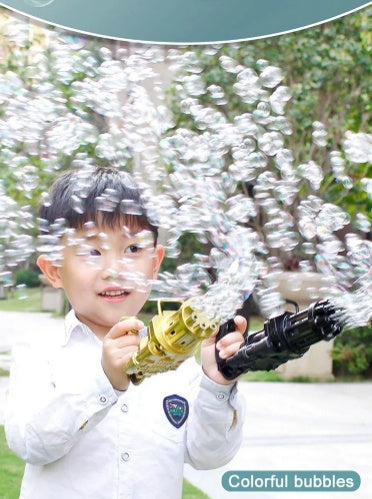 Automatic Bubble Machine Toy Gun for Children