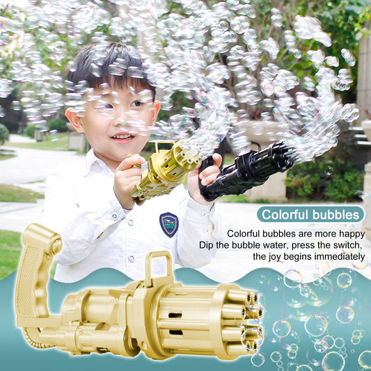 Automatic Bubble Machine Toy Gun for Children