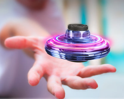 Flying Spinner Toy with LED Lights