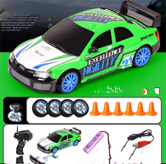 2.4 GHz Remote Control Drift Car with Four-Wheel Drive