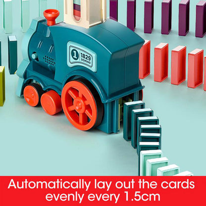 Automatic Domino Placing Train Set